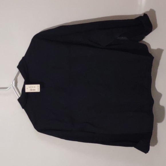 Aeropostale BLACK denim jacket relaxed t-shirt jacket XL - Picture 9 of 11